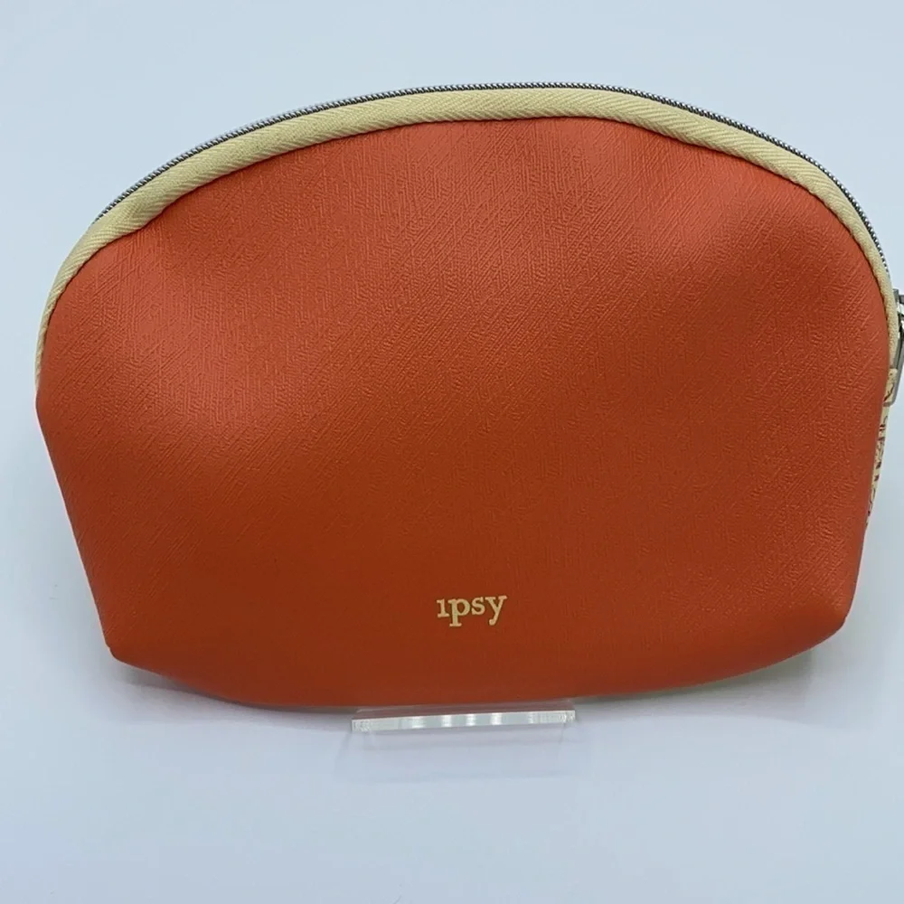 IPSY Passport Stamps 'Go There' Cosmetic Bag NWOT
